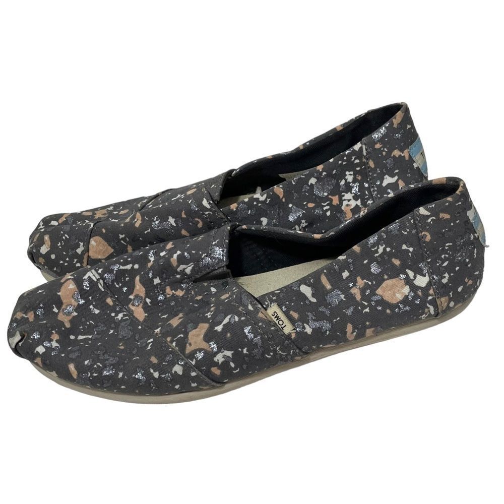 Toms Patterned Canvas Casual Loafers